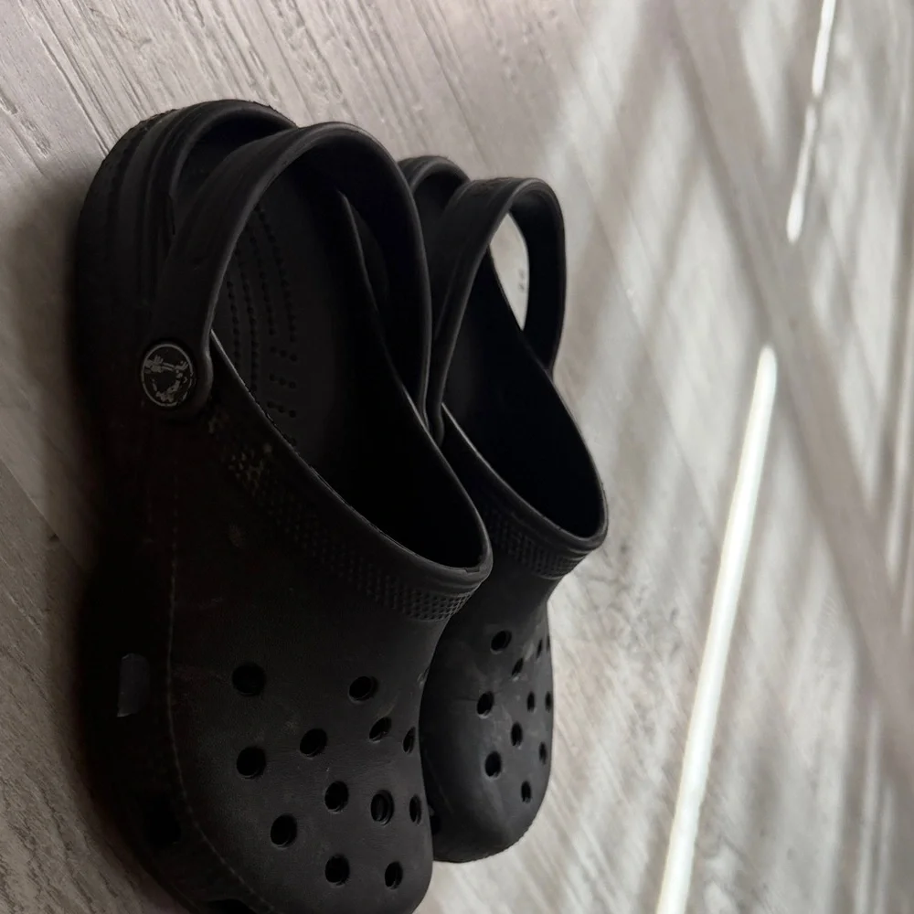 CROCS Kids Black Classic Clog